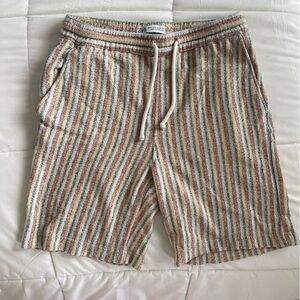 Like New Zara Multicolor Striped Shorts Size Medium